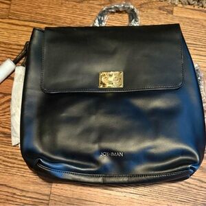 Black Leather Back pack